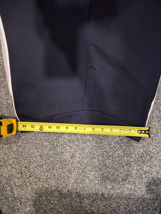 Ted Baker Dark Blue Wide-Leg Side-Trim Pants with Pink & Yellow Accents - Picture 6 of 10